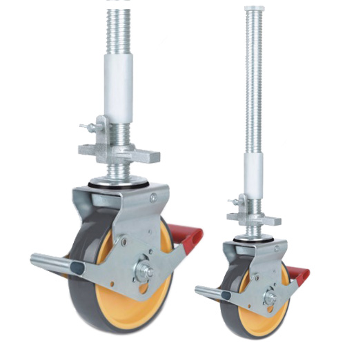 Adjustable scaffolding wheels, SCFDL9-6