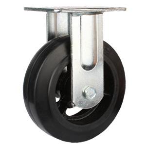 Rubber on Iron cast wheel